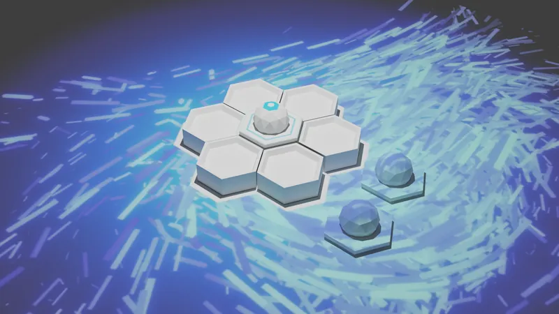 3D visualization of the system